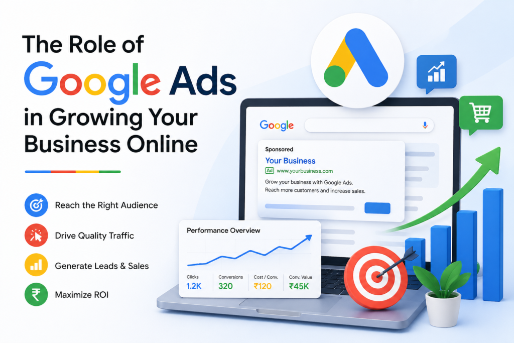 The Role of Google Ads in Growing Your Business Online